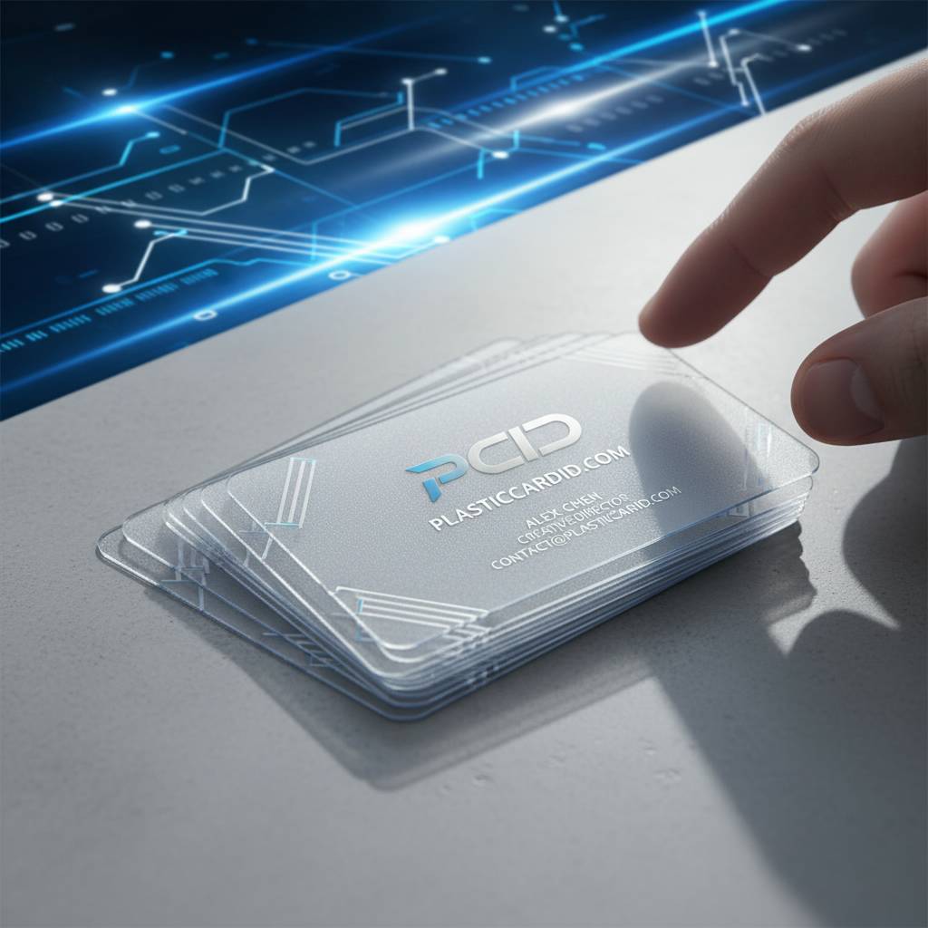 Clear Plastic Business Cards: Benefits & Business Impact