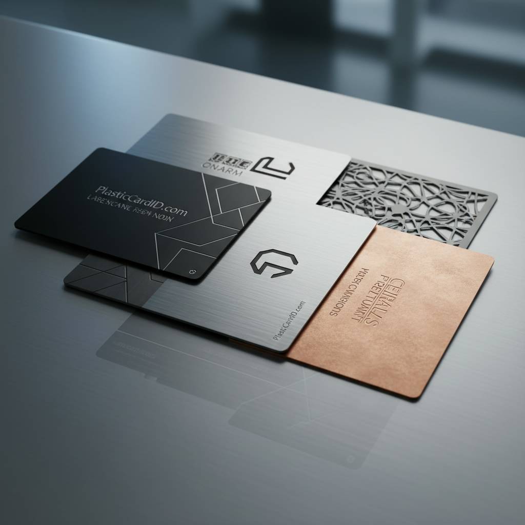 Our Metal Card Options and Finishes