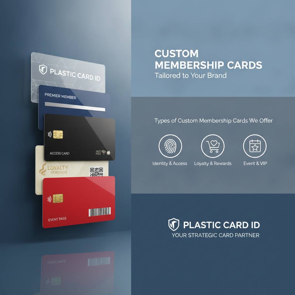 Types of Custom Membership Cards We Offer