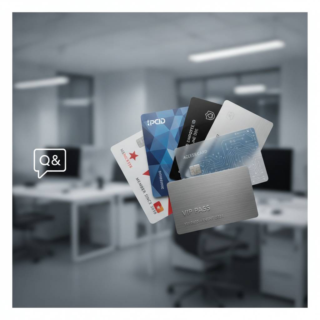 Frequently Asked Questions About Printed ID Badges