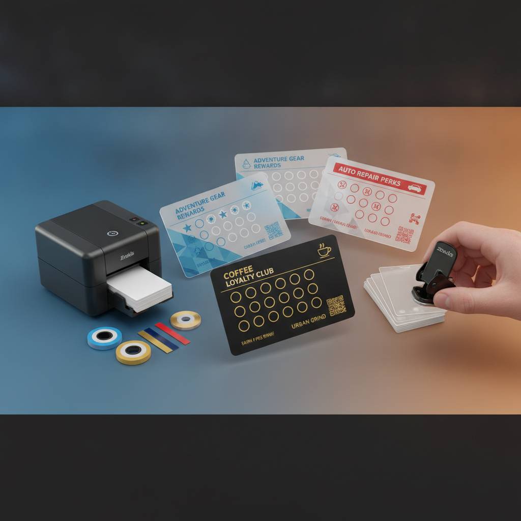Card Printers and Supplies for In-House Punch Card Programs