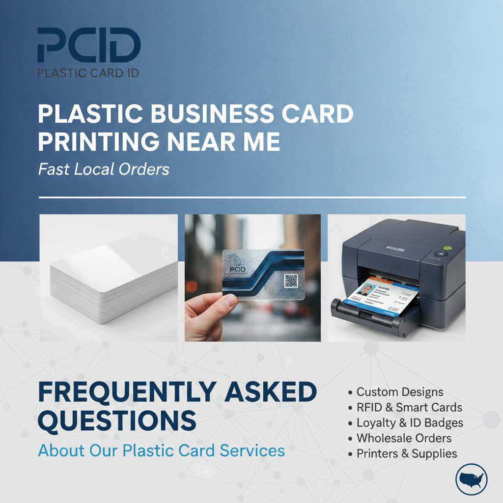 Frequently Asked Questions About Our Plastic Card Services