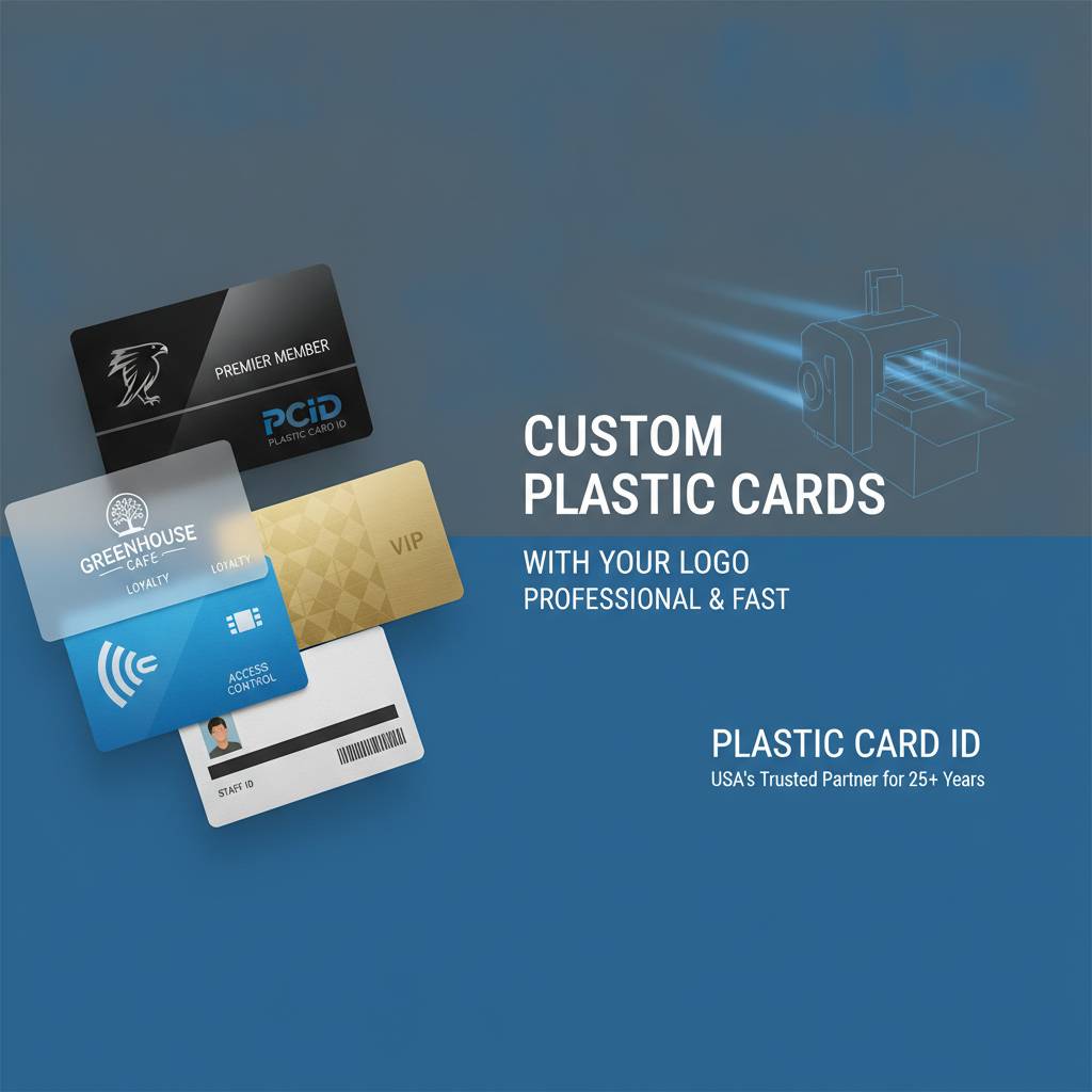 Our Complete Line of Custom Plastic Cards With Logo