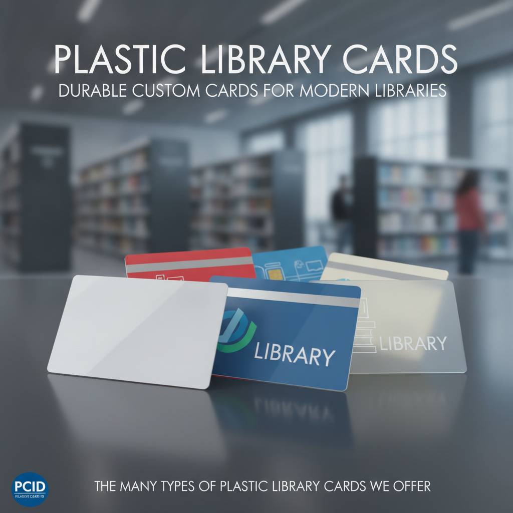 The Many Types of Plastic Library Cards We Offer