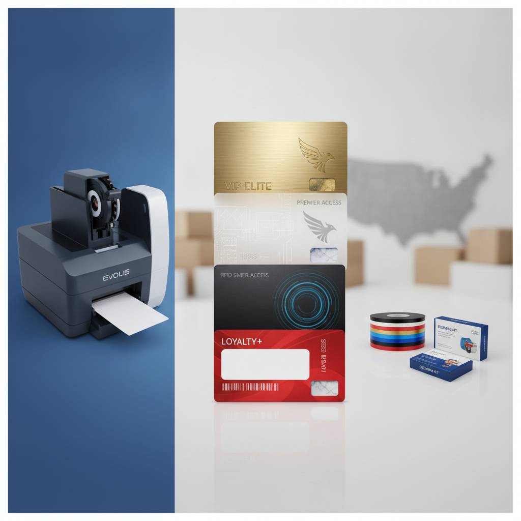 Card Printers and Refill Supplies Shipped Nationally